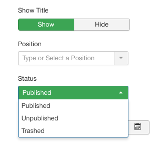 Module Status